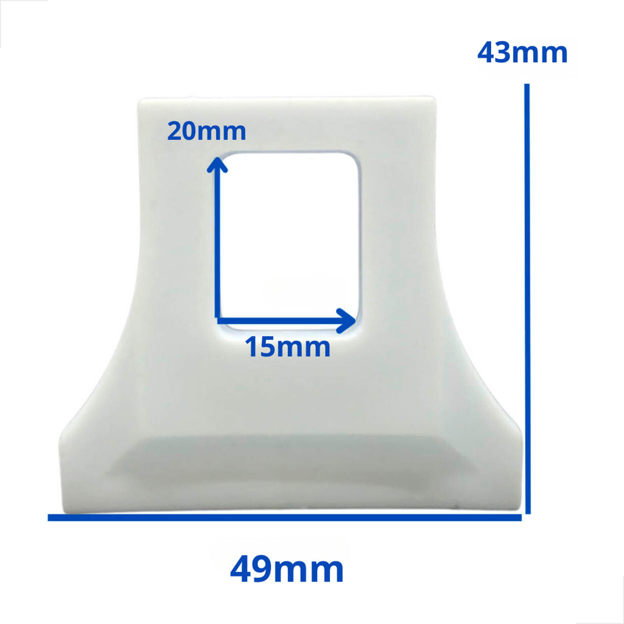 Acessorio Completo Haste Maxim-Ar V/A Branco 10 Unidades