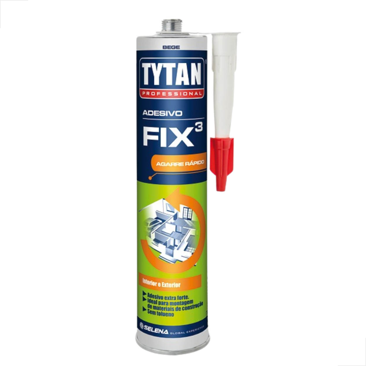 Adesivo Fix3 Tytan Montagem Interior e Exterior Sem Tolueno