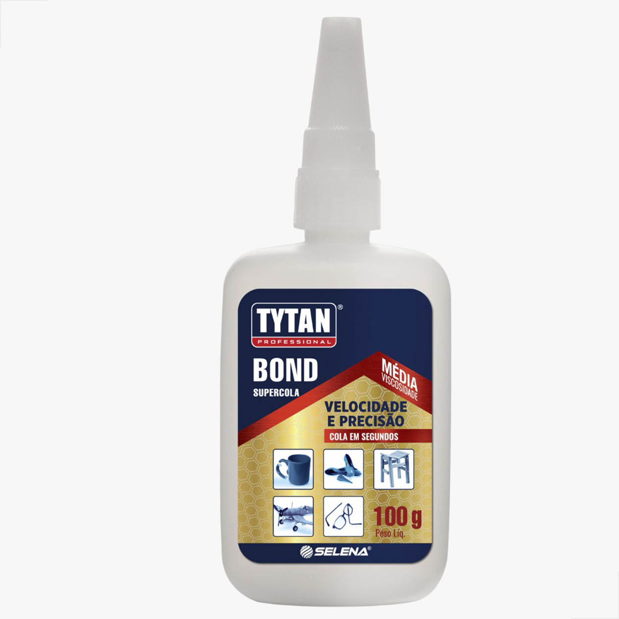 Adesivo Instantaneo Ciano 100g Extra Forte Cola Tudo Tytan