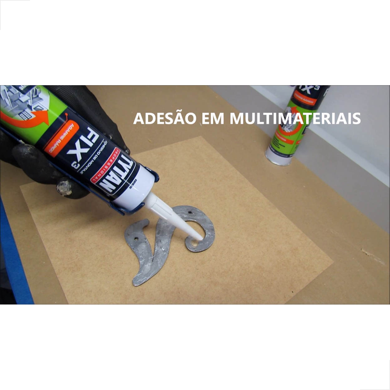 Adesivo Selante Montagem Fix Eco Sancas e Rodapés Tytan 380G