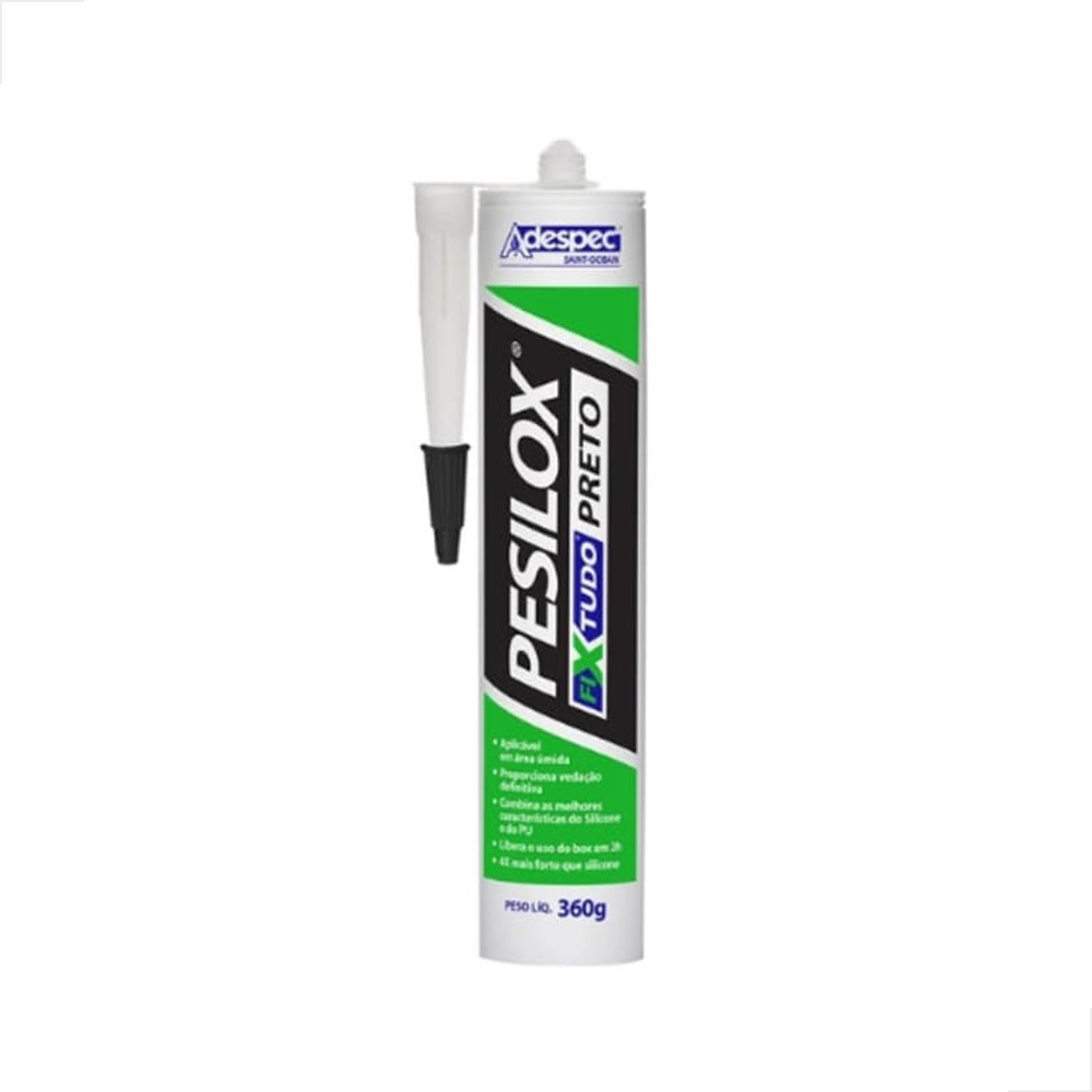 Adespec Pesilox Preto 280g - 1 unidade