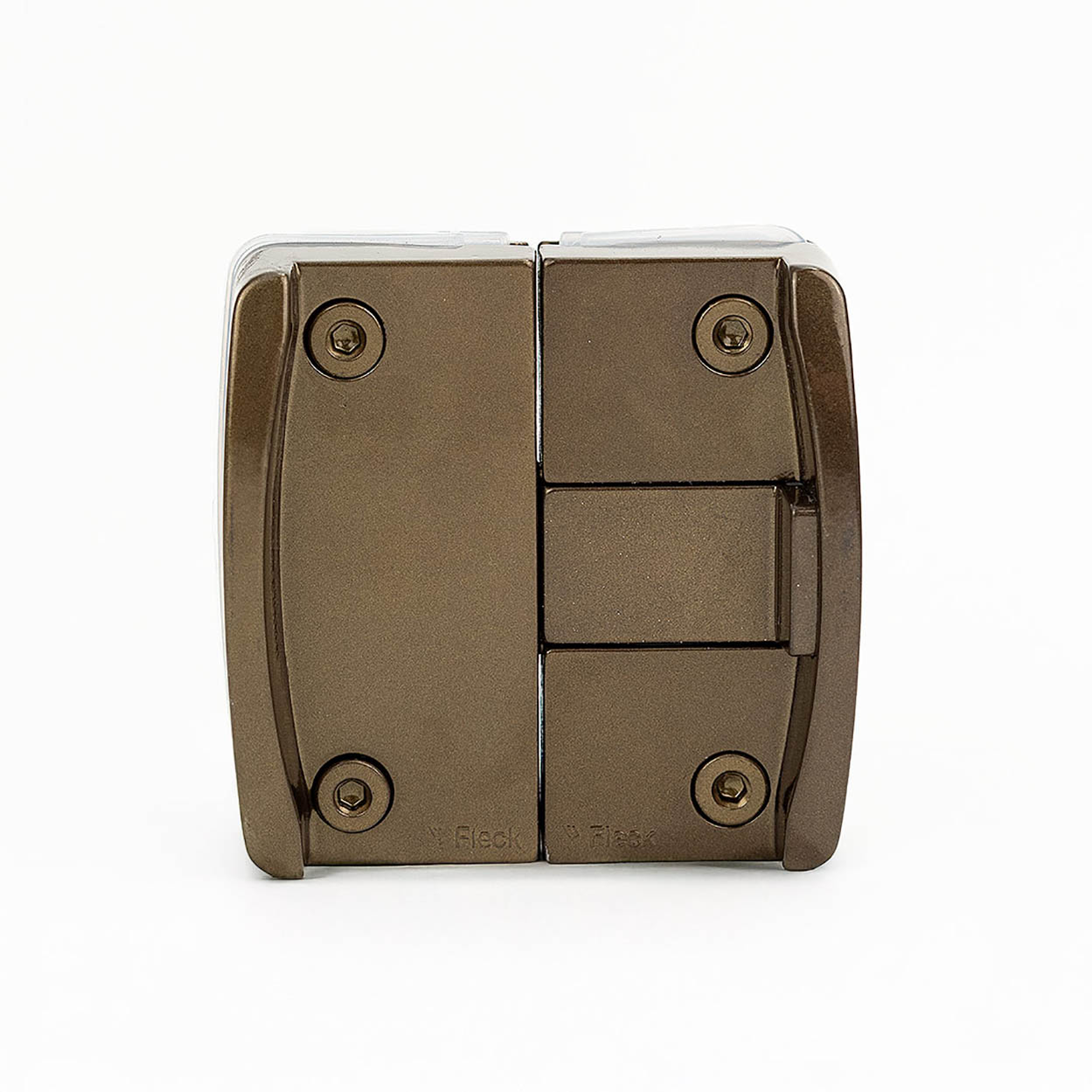Bate Fecha 1570G P/ Janela De Blindex V/v Metal - Bronze