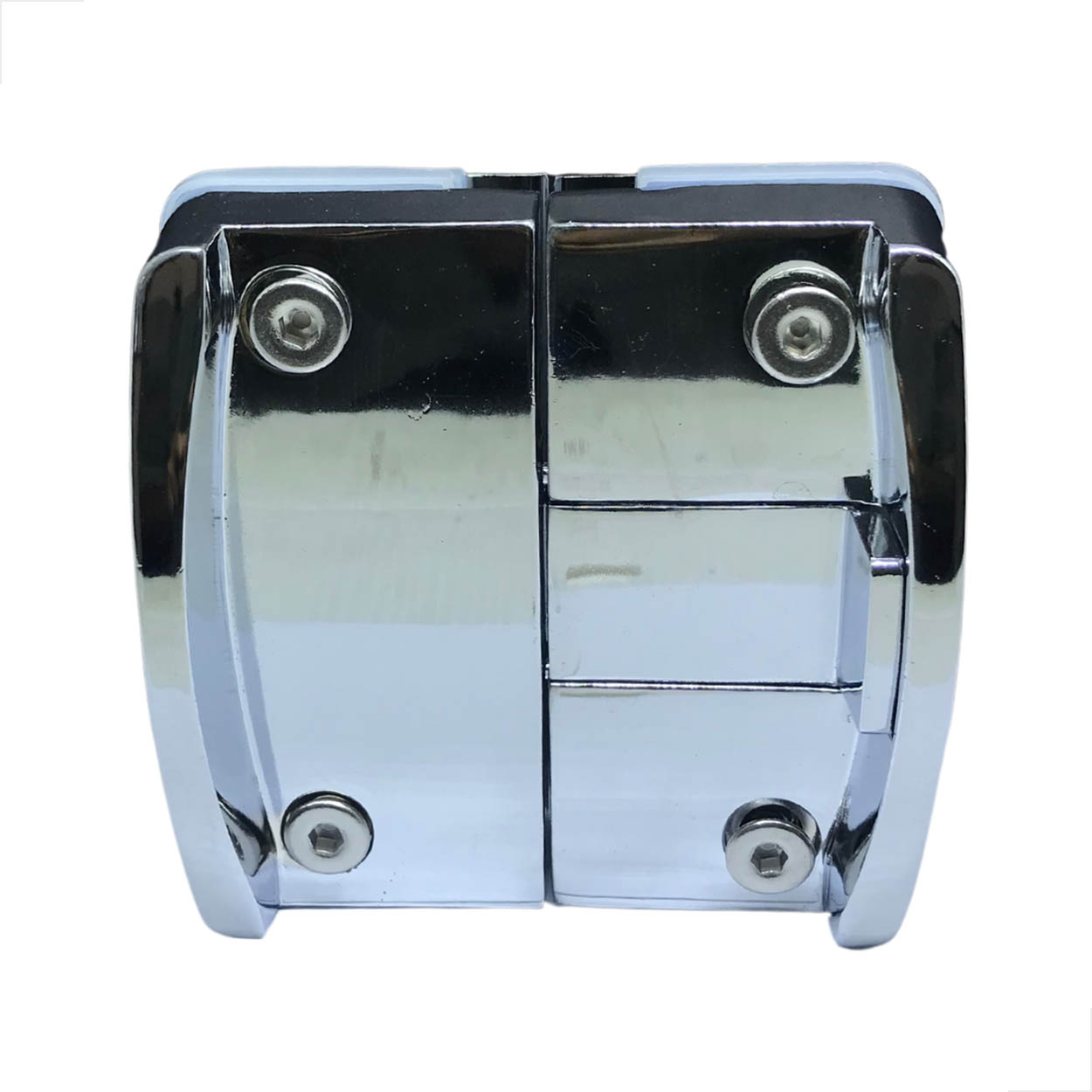 Bate Fecha 1570G P/ Janela De Blindex V/v Metal - Cromado