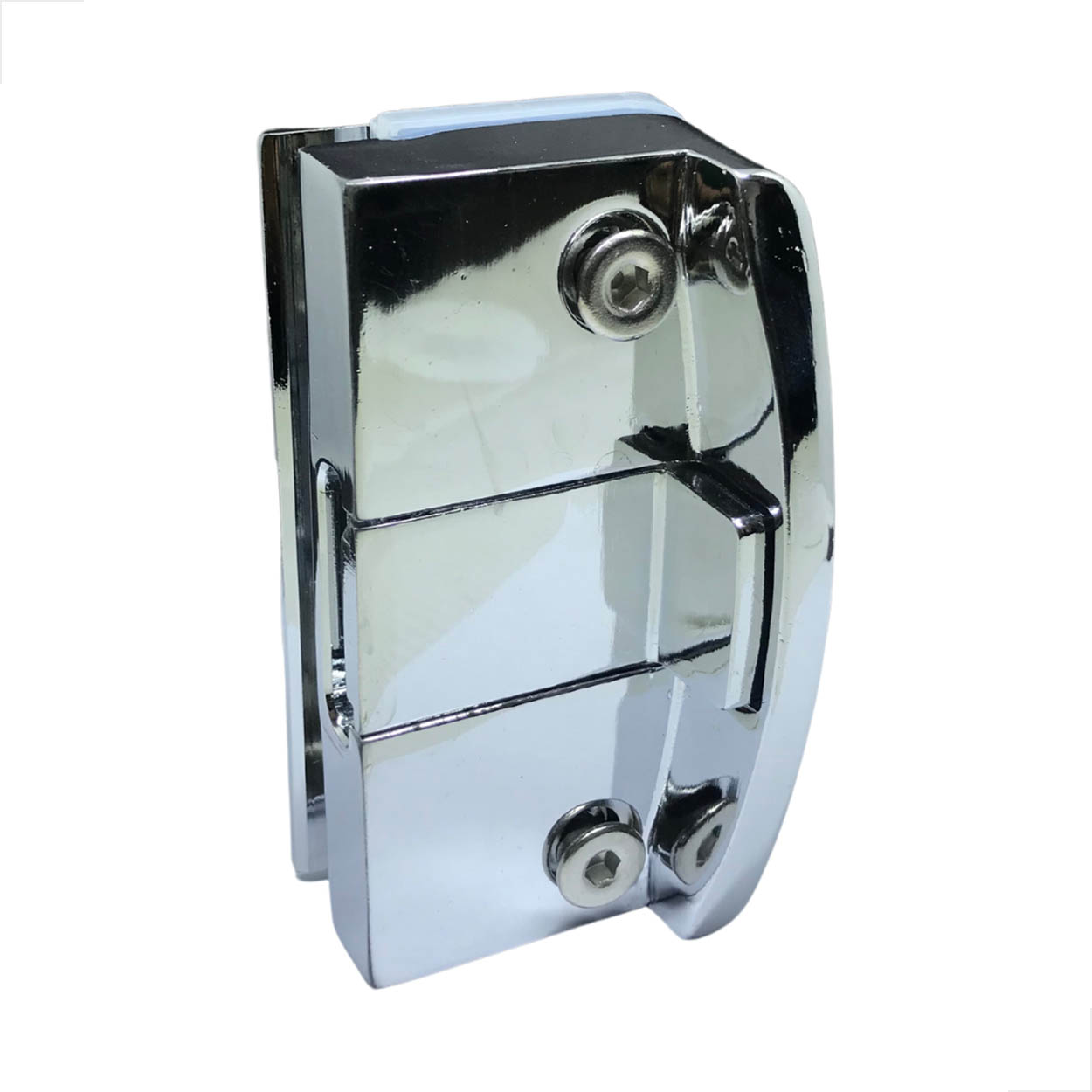 Bate Fecha 1570G P/ Janela De Blindex V/v Metal - Cromado