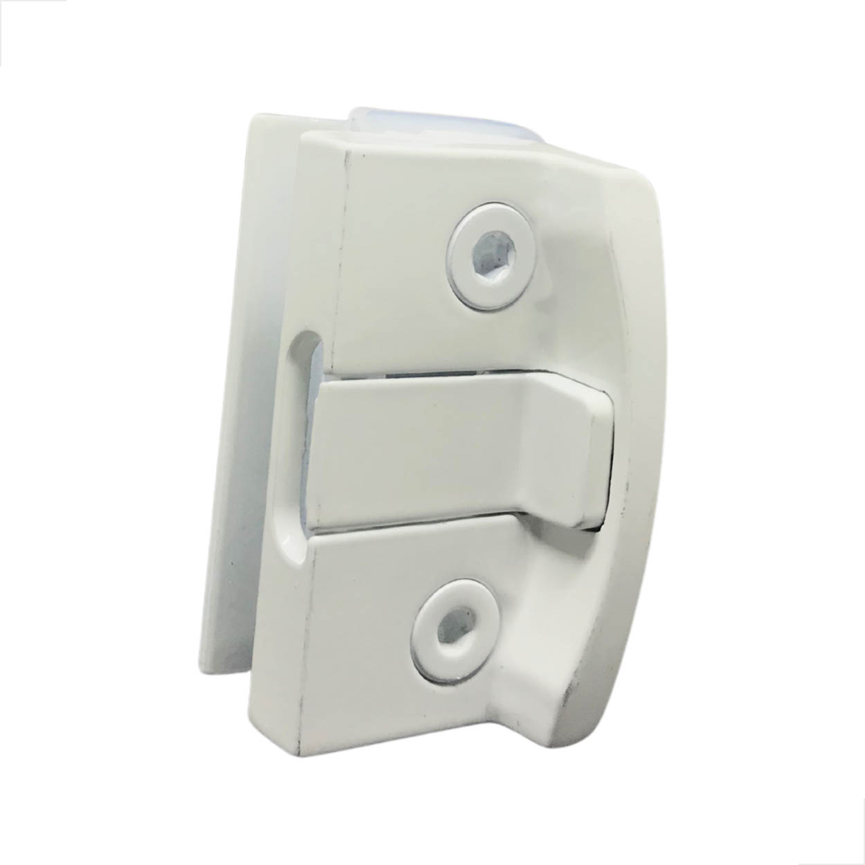 Bate Fecha 1570Mini P/ Janela De Blindex V/v Metal - Branco