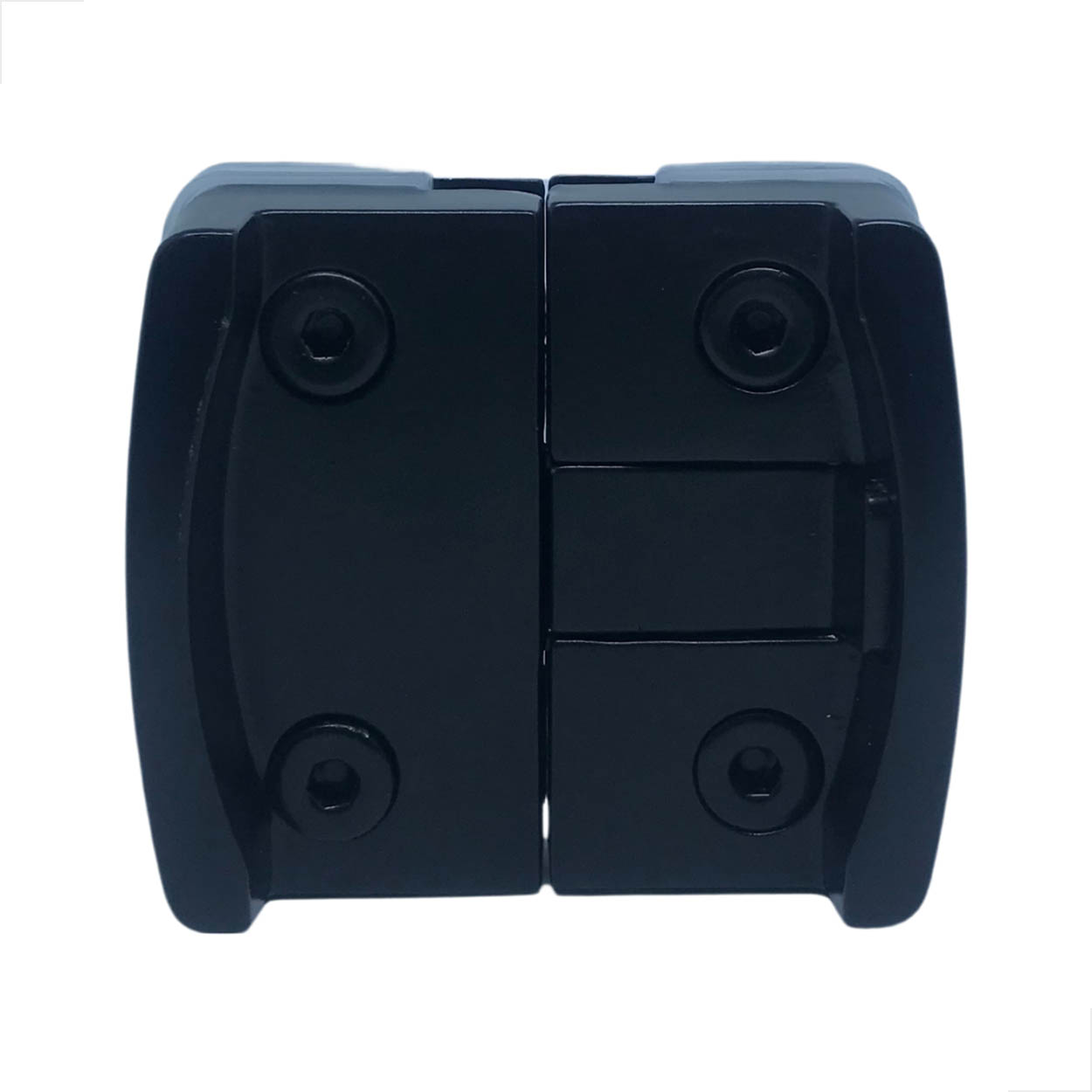 Bate Fecha 1570Mini P/ Janela De Blindex V/v Metal - Preto