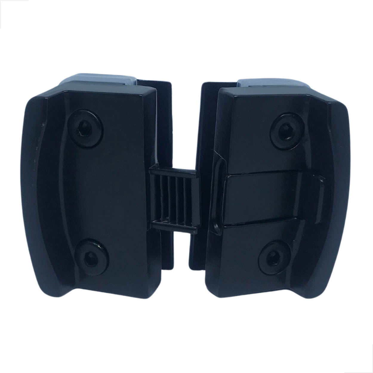 Bate Fecha 1570Mini P/ Janela De Blindex V/v Metal - Preto