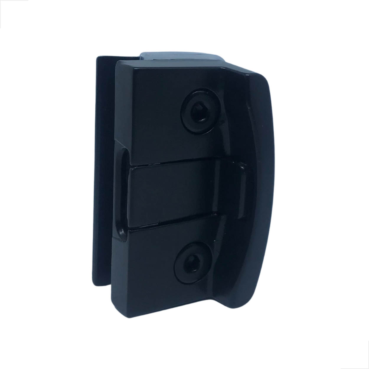 Bate Fecha 1570Mini P/ Janela De Blindex V/v Metal - Preto