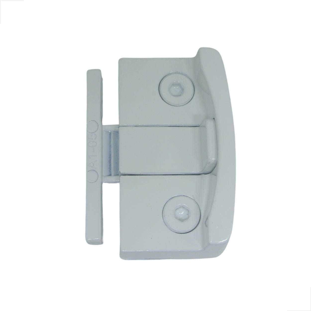 Bate Fecha 1571mini P/ Janela De Blindex V/a Metal - Branco