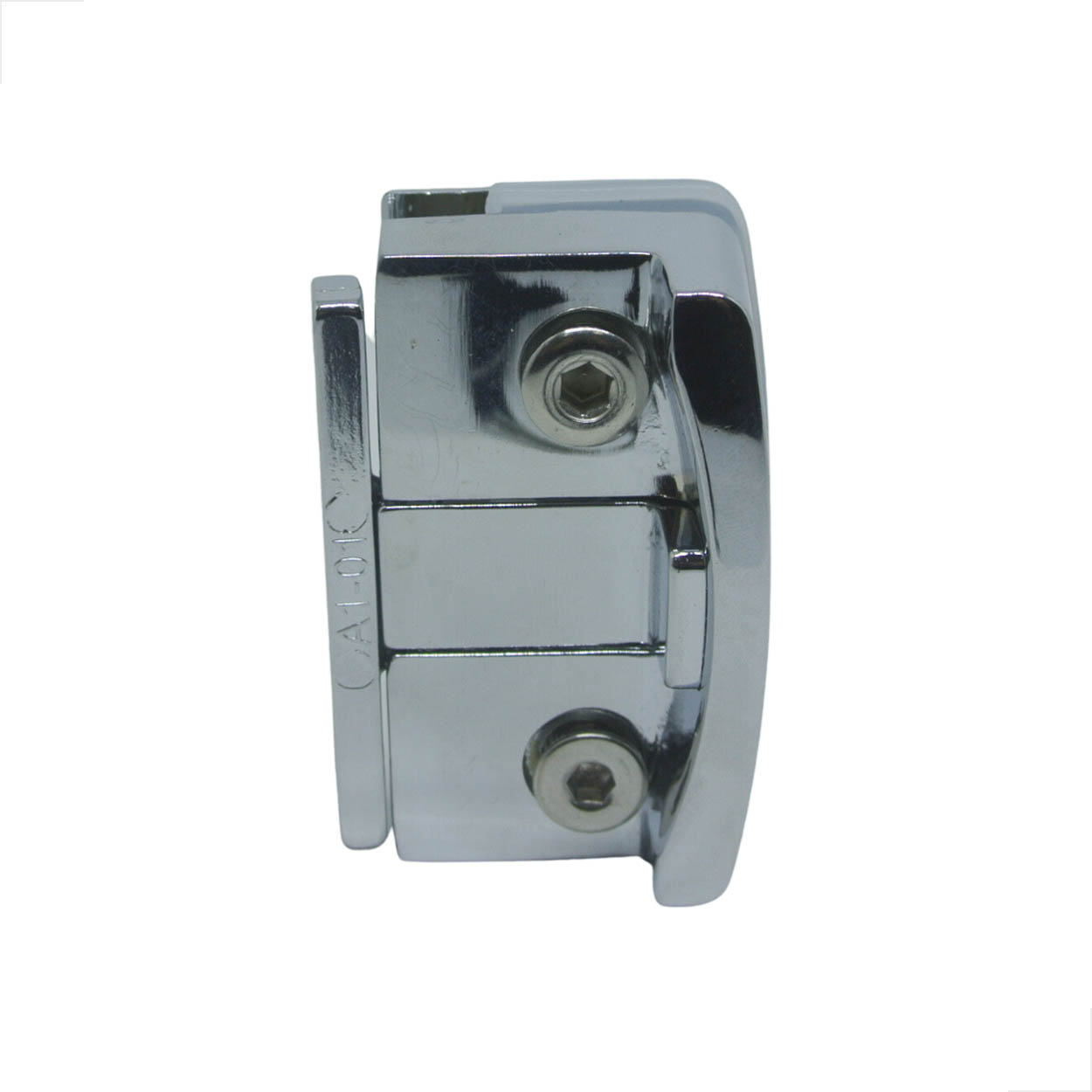 Bate Fecha 1571mini P/ Janela De Blindex V/a Metal - Cromado