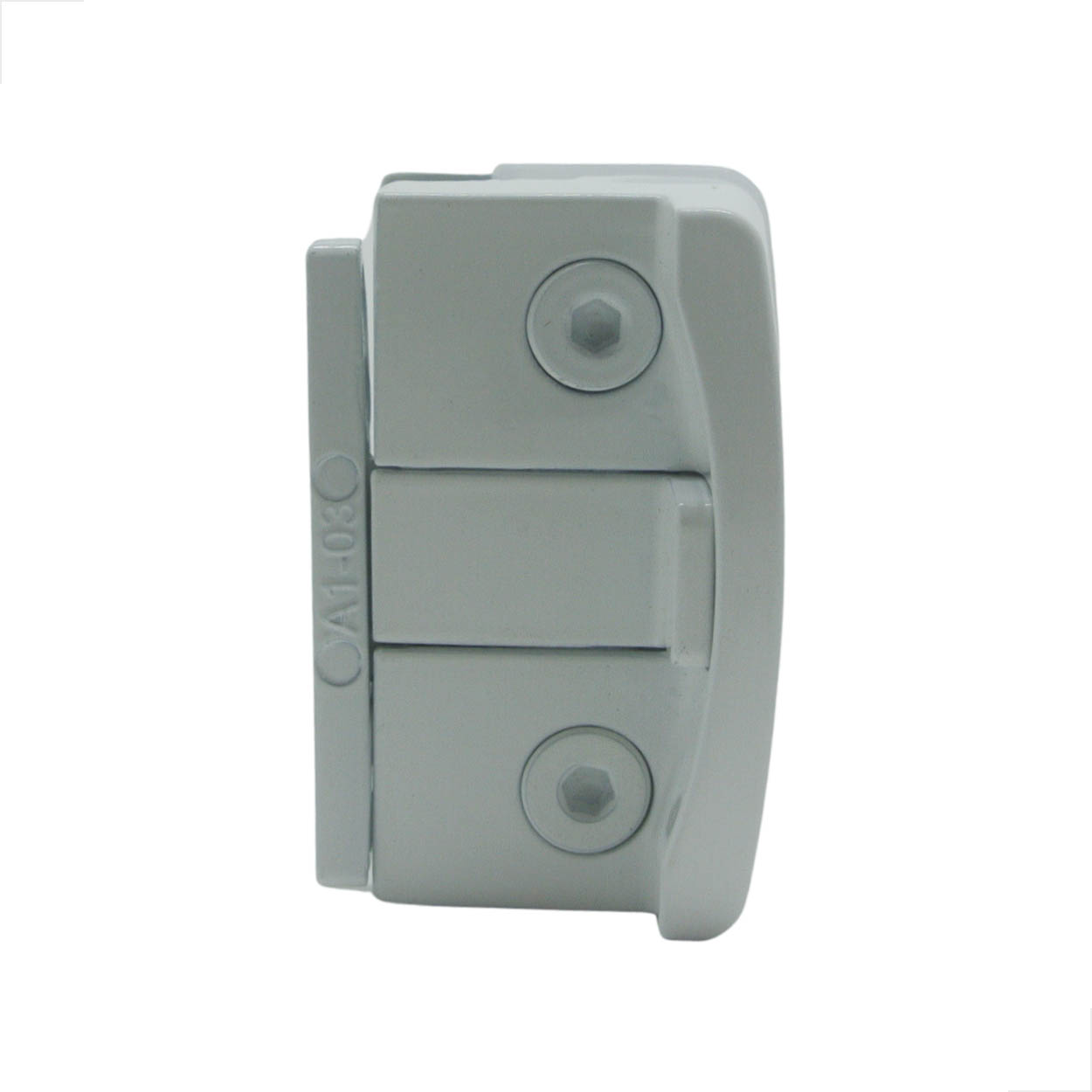 Bate Fecha 1571mini P/ Janela De Blindex V/a Metal - Fosco