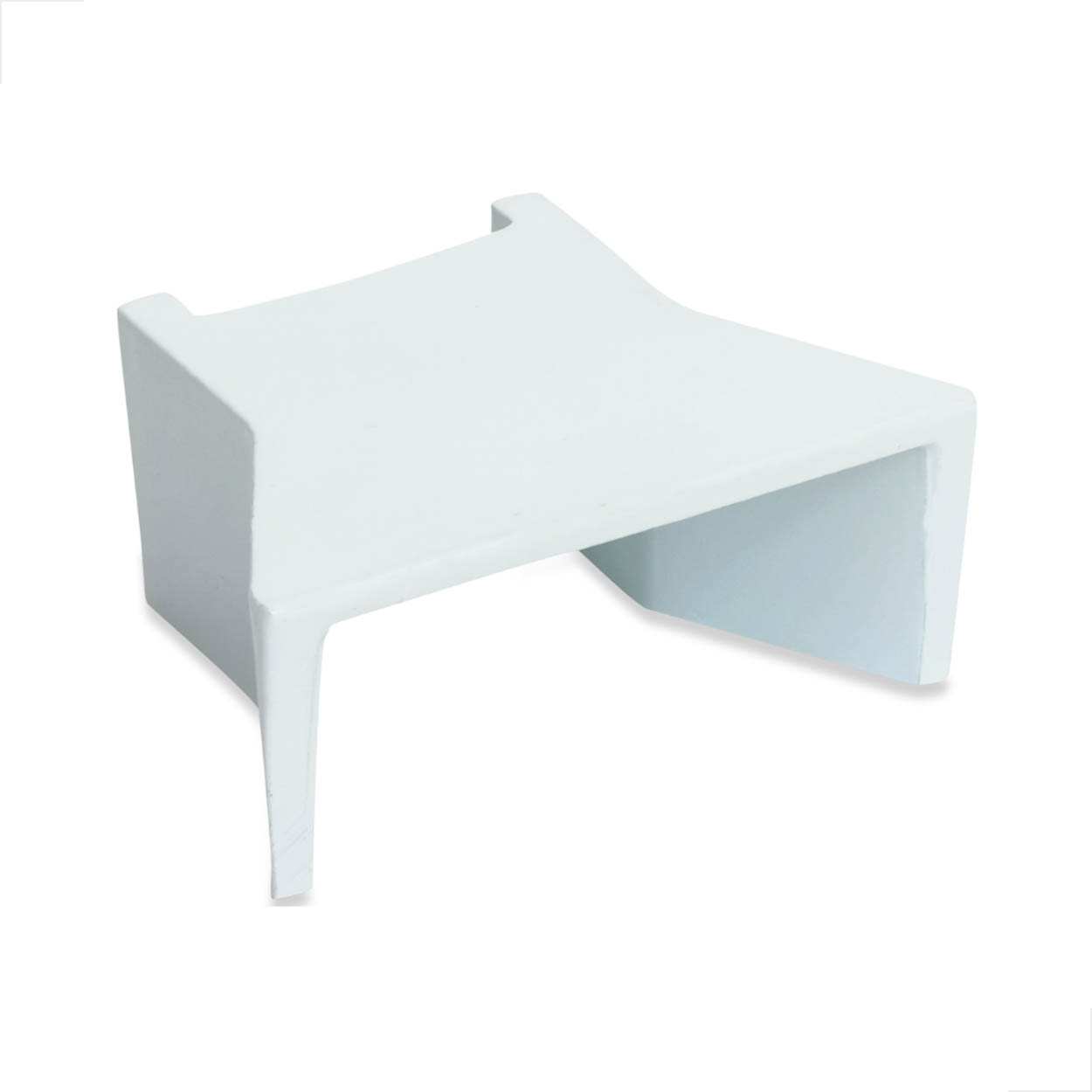 Batente Para Fechamento Portão Pc004 Alumínio ETQ013 Branco