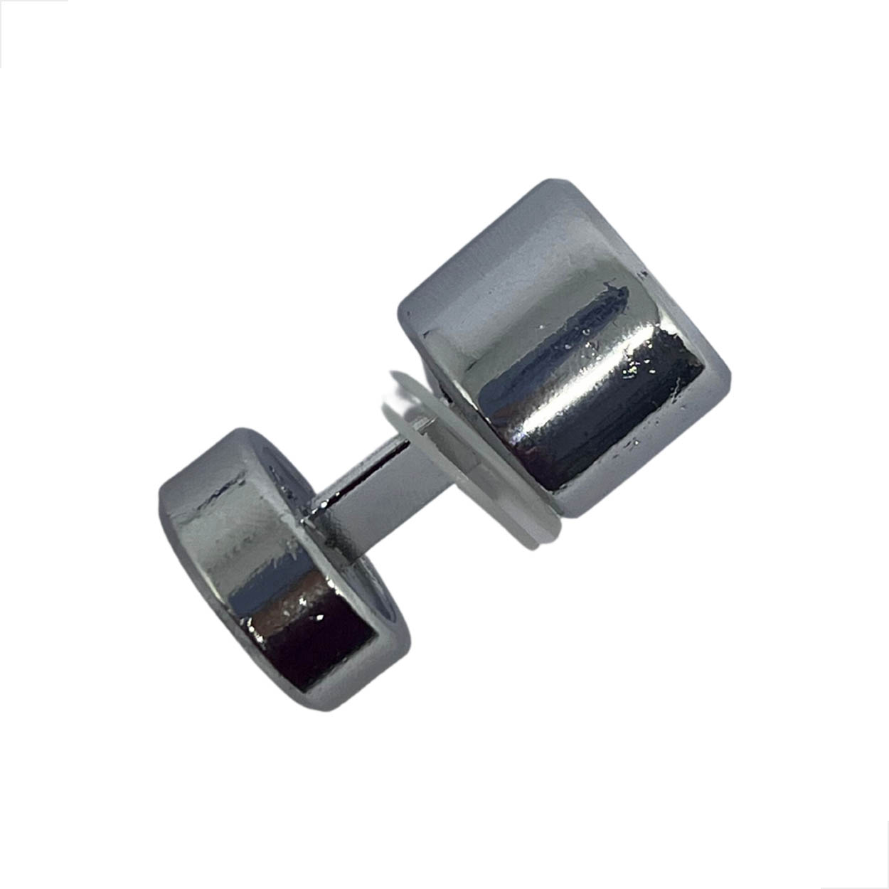 Botão De Correção Lamina Para Vidro 8mm e 10mm Cromado