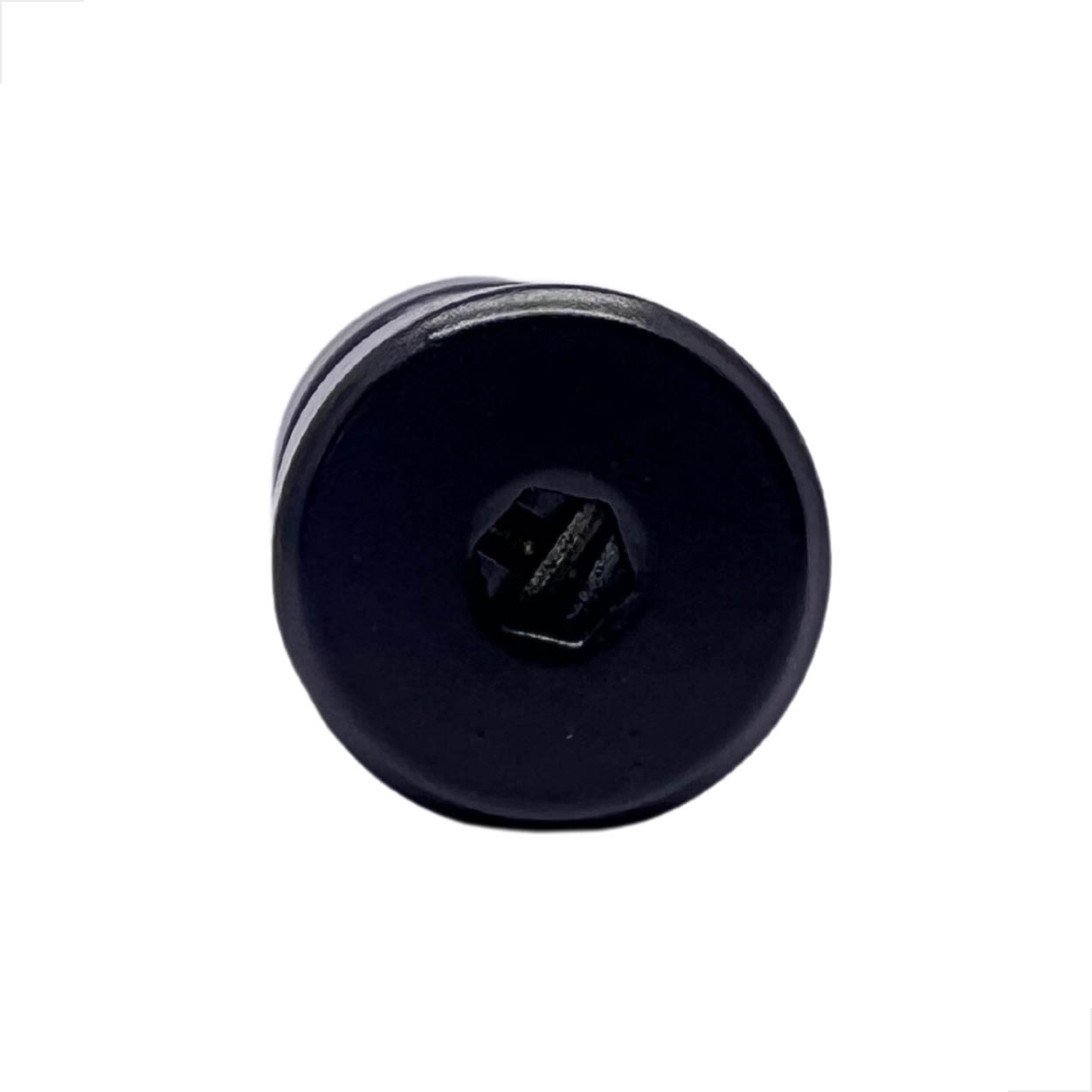 Botão De Correção Lamina Para Vidro 8mm e 10mm Preto 10un