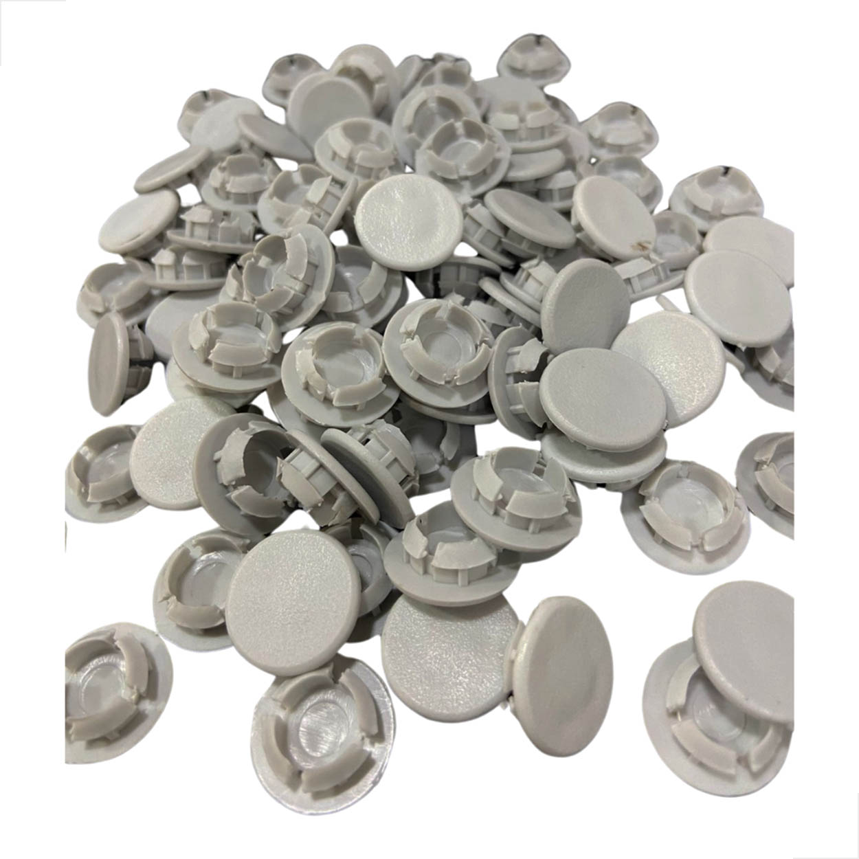 Botão Tapa Furo Para Esquadrias Pacote 100 Peças 3/8 Fosco