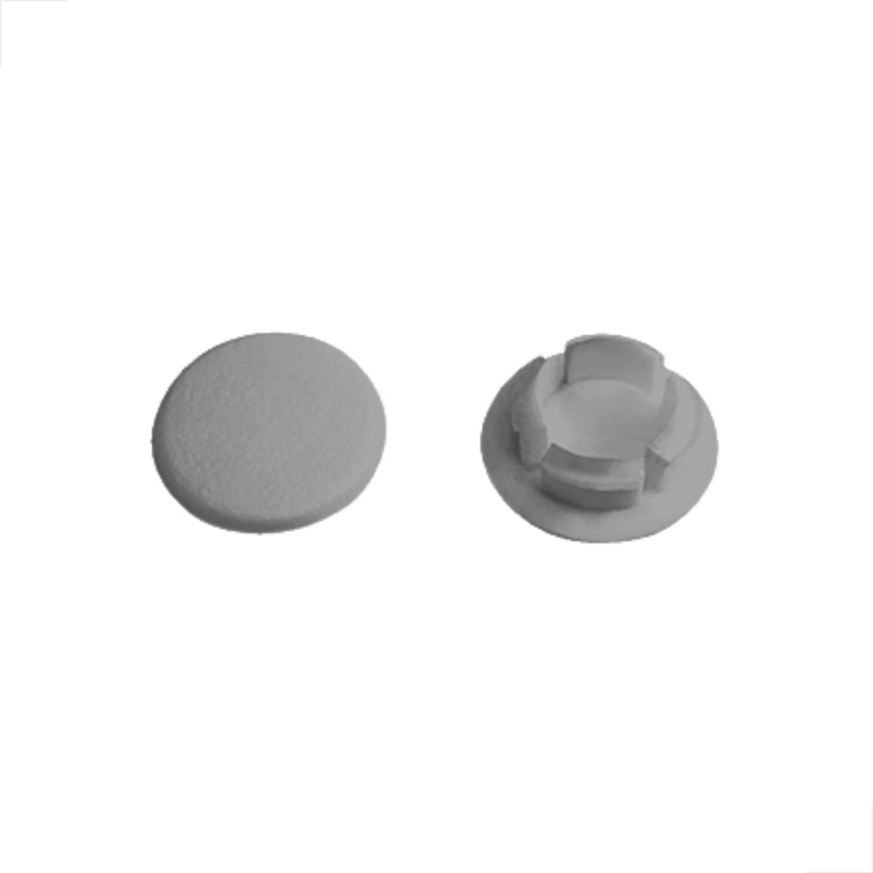 Botão Tapa Furo Para Esquadrias Pacote 100 Peças 3/8 Fosco