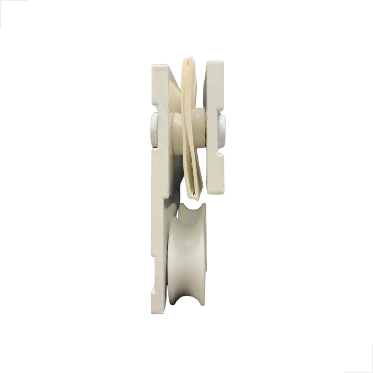 Carrinho Duplo 1122AC Portas Janelas De Vidro Correr Branco