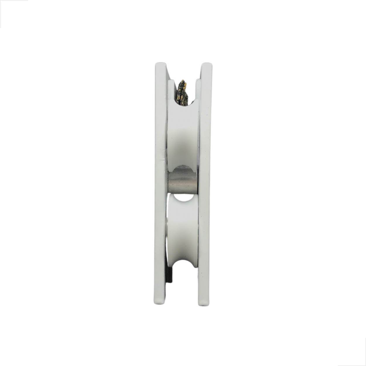 Carrinho G1122P Para Piso Porta De Correr De Vidro Branco