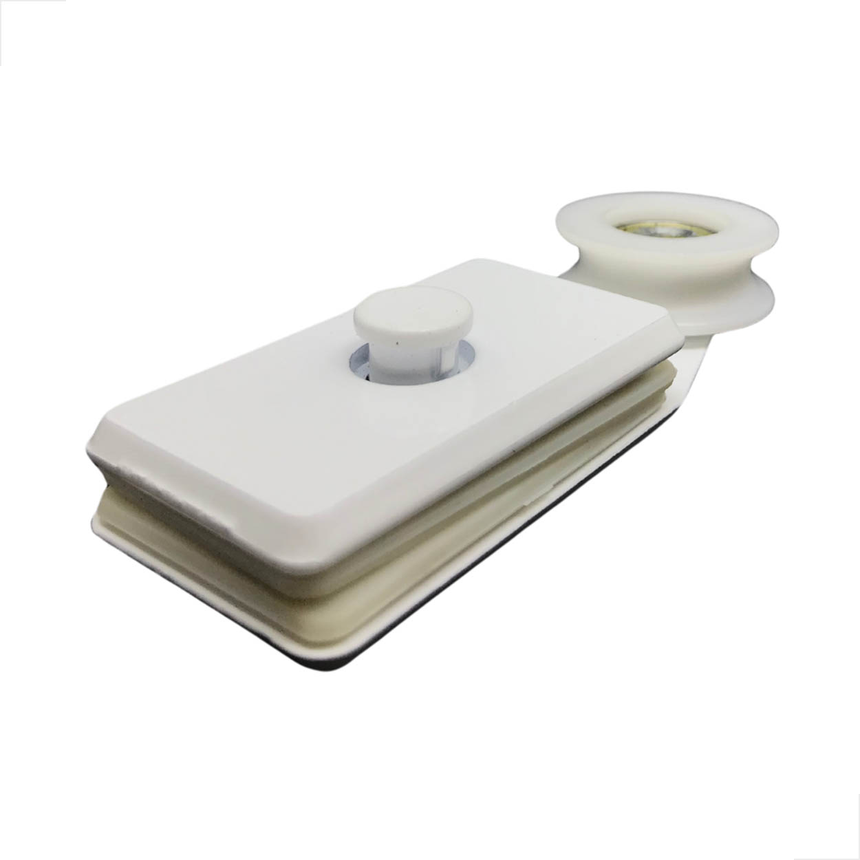 Carrinho Mini P/ Porta Correr Roldana Concava 1126mc Branco