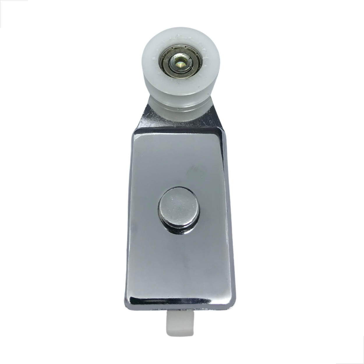 Carrinho Mini P/Porta Correr Roldana Concava 1126mc Cromado