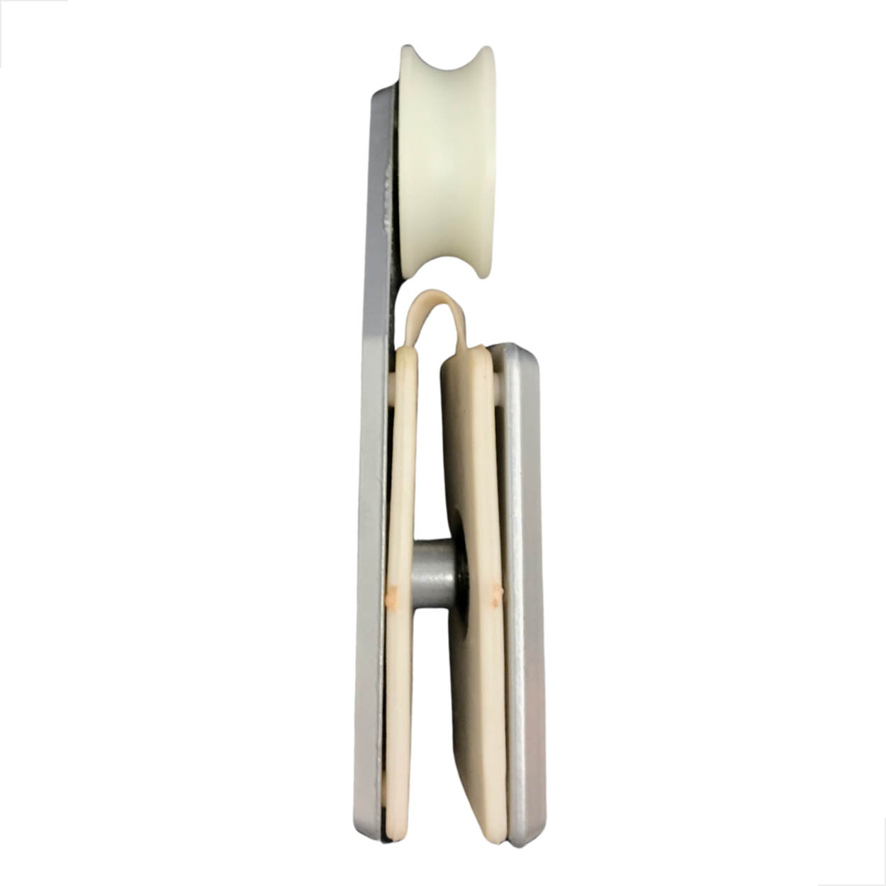 Carrinho Mini P/ Porta Correr Roldana Concava 1126mc Fosco