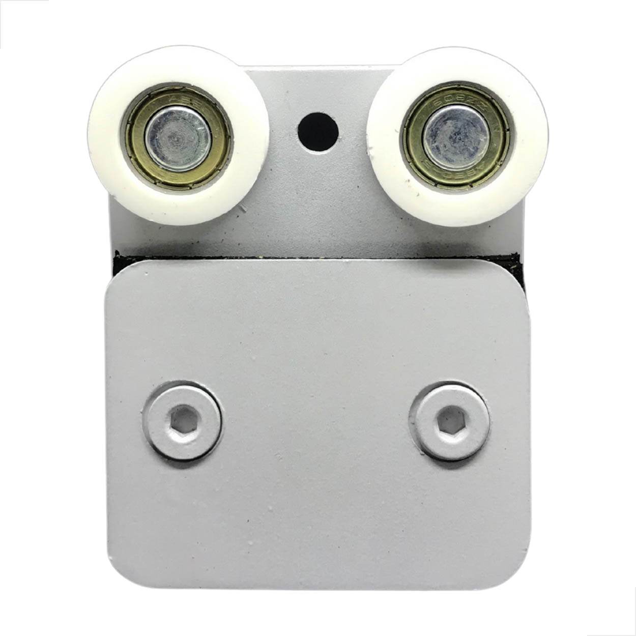 Carrinho Roldana 1126 Dupla stanley Porta De Vidro - Fosco