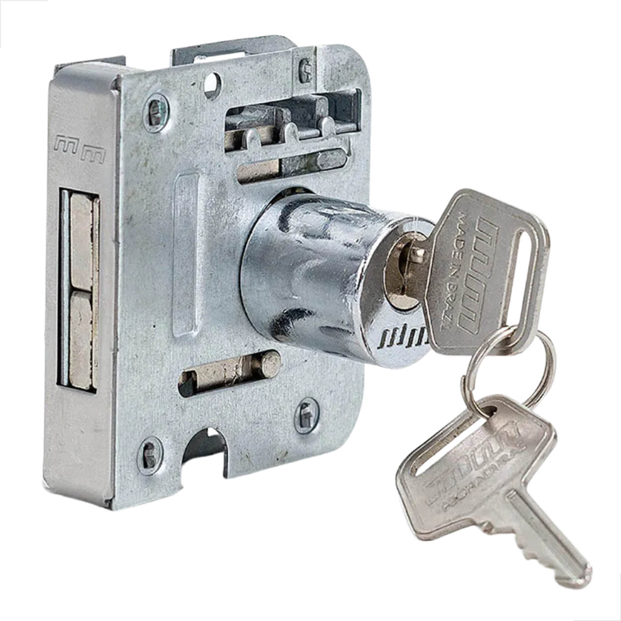 Cilindro Miolo Redondo P/ Porta Vidro De Correr 3530 Franz