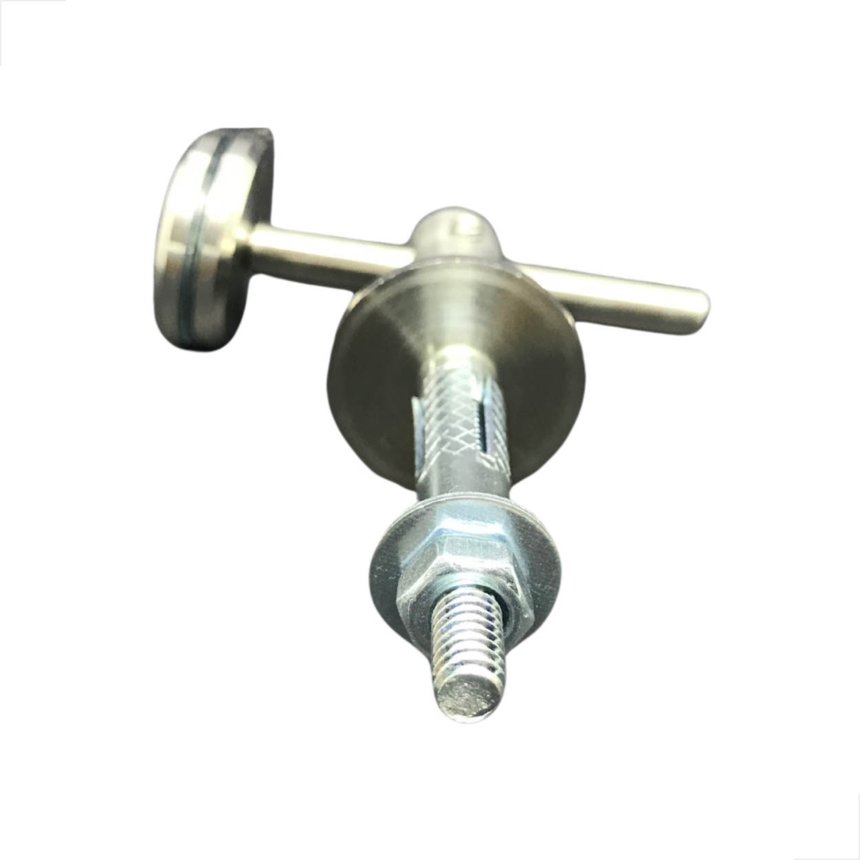 Conector Aço Inox 90º Vidro Alvenaria Guarda Corpo Polido