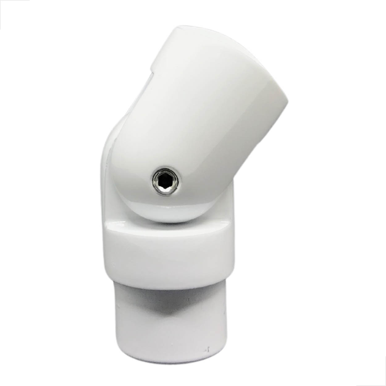 Conexão Angular AG01 Guarda Corpo Corrimão 1 Pol - Branco