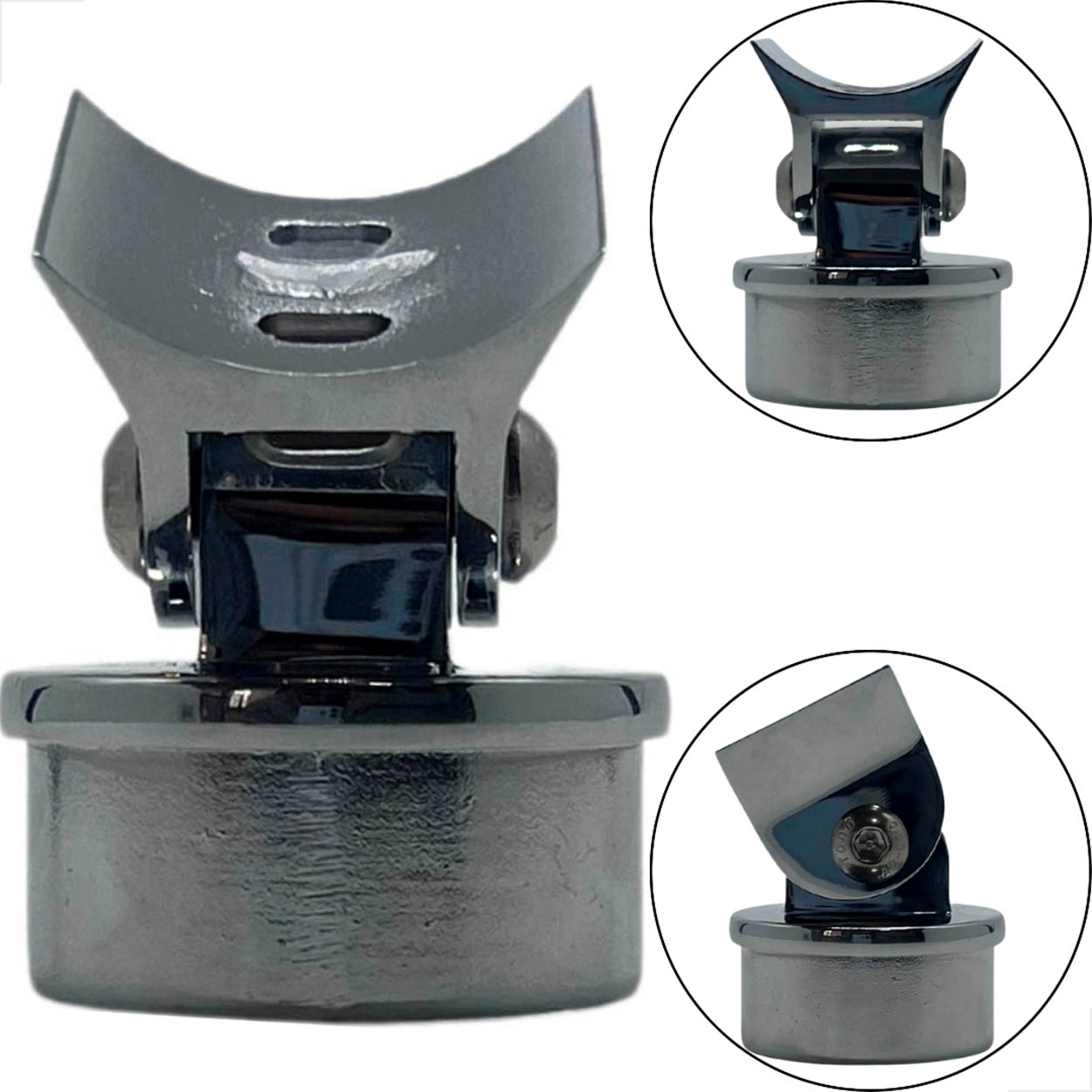 Conexão Angular AG02 Guarda Corpo Corrimão 2 Pol - Cromado