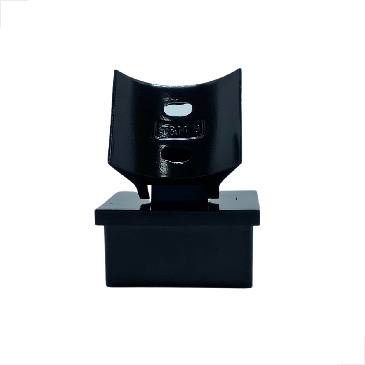 Conexão Angular AG2Q Quadrada Tubo 2 Polegadas - Preto