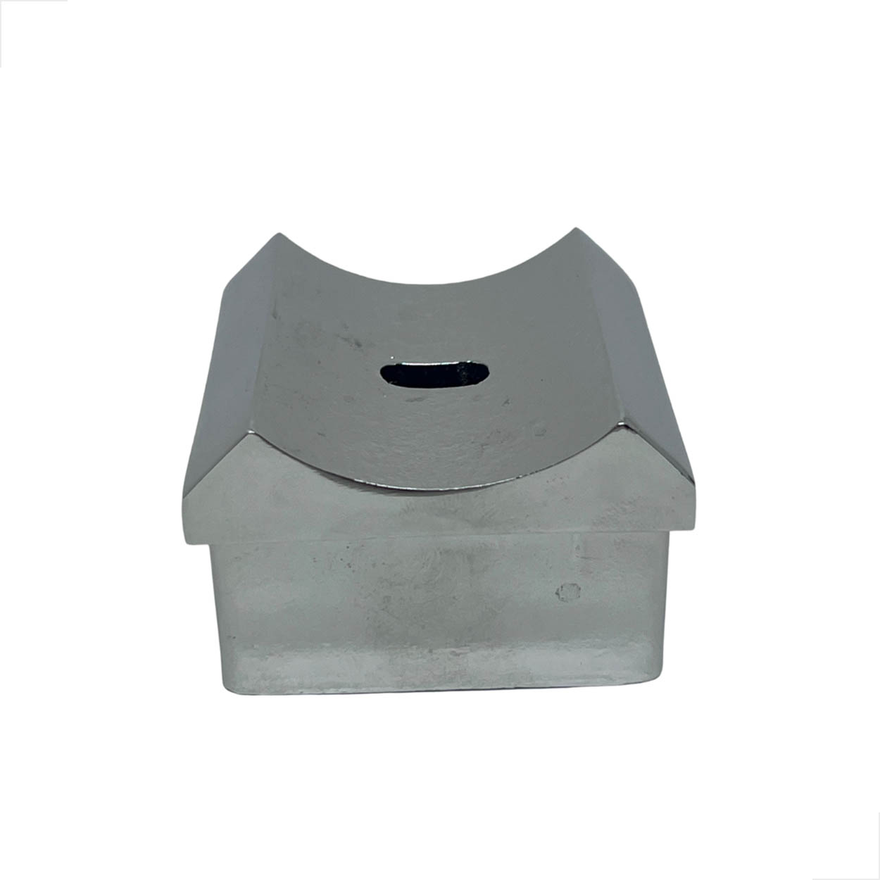 Conexao Fixa Fx02Q Quadrada 2 Polegadas Aluminio Cromado