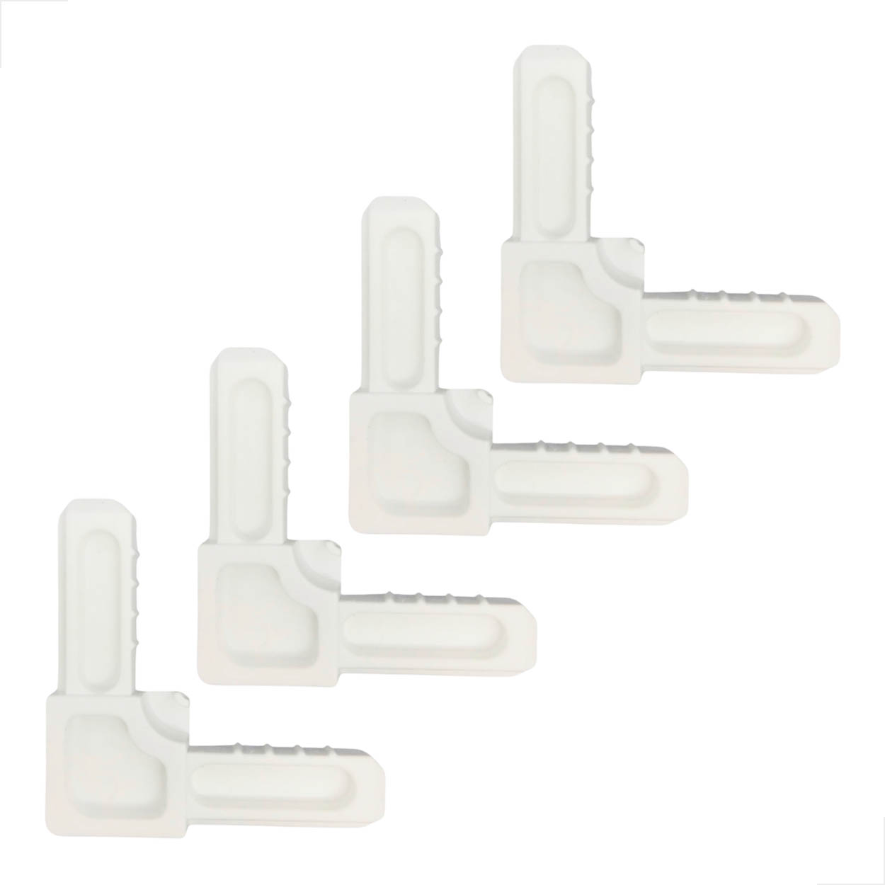 Conjunto Canto Tela Mosqueteira Cx-003 Branco 20 Unidades
