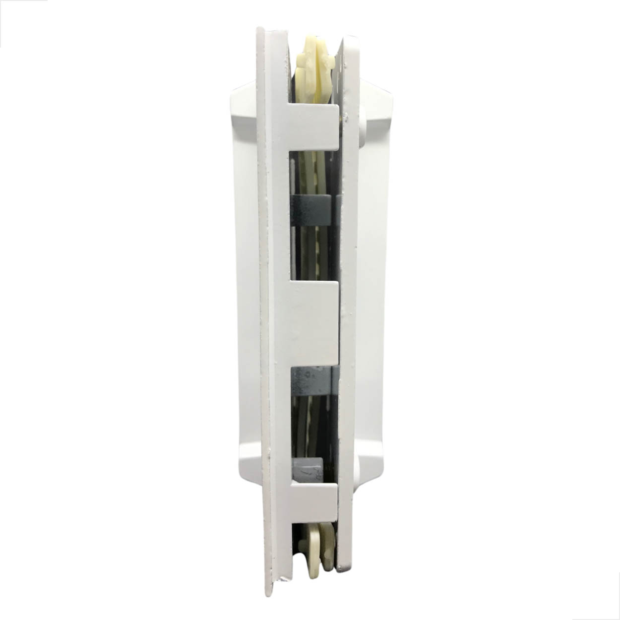 Contra Fechadura 1511 Para Porta De Correr De Vidro Branco