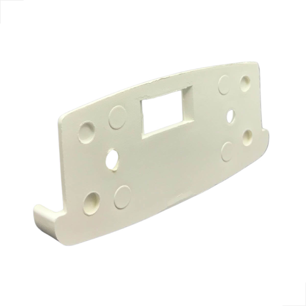 Contra Fechadura Alvenaria P/Porta De Correr 3206Mini Branco