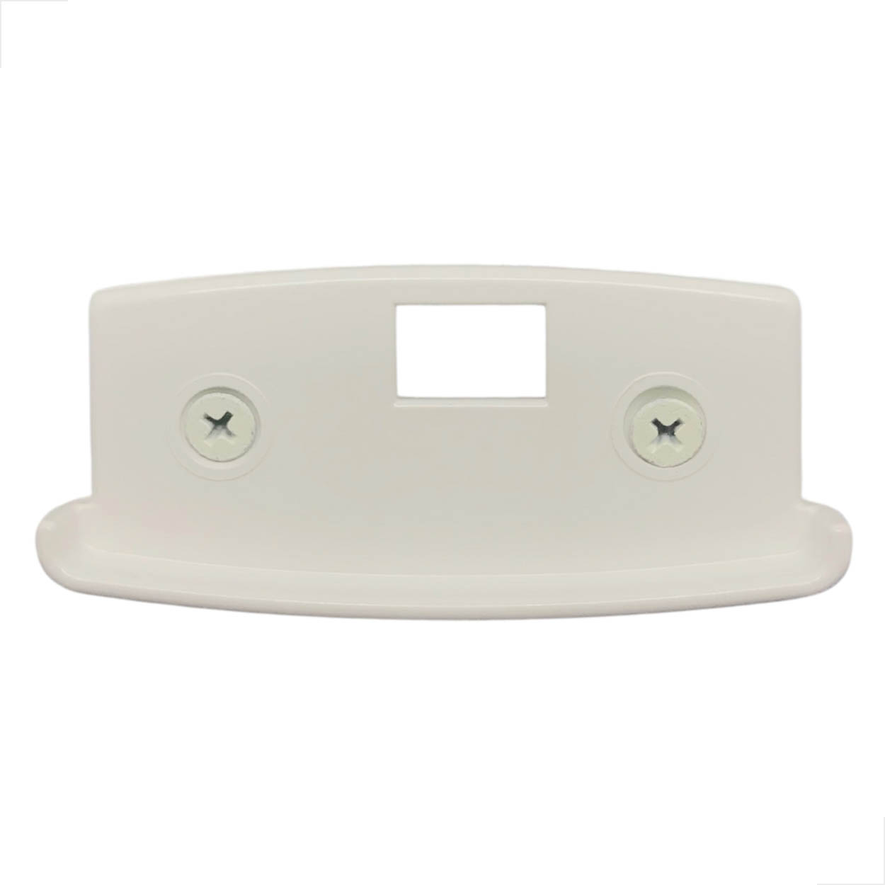 Contra Fechadura Alvenaria P/Porta De Correr 3206Mini Branco