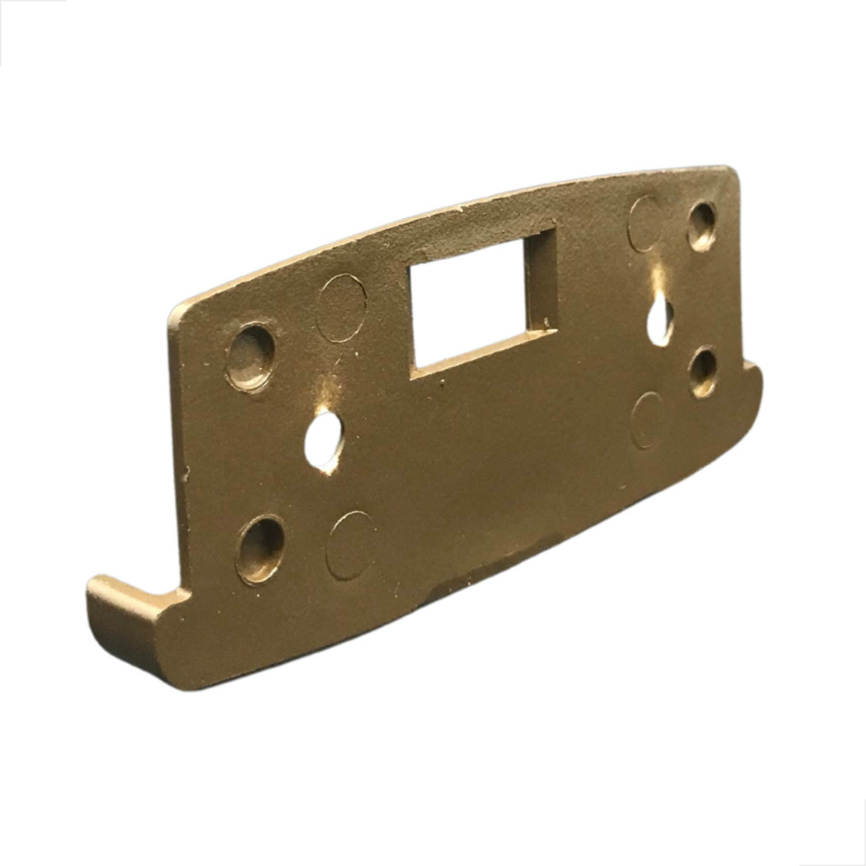 Contra Fechadura Alvenaria P/Porta De Correr 3206Mini Bronze