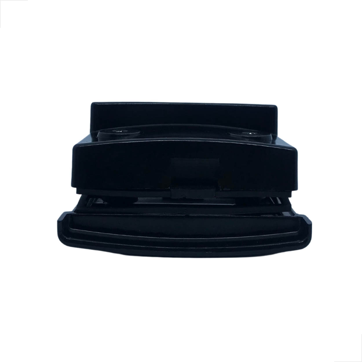 Contra Fechadura Mini Para Vidro Temperado AL3536 Preto