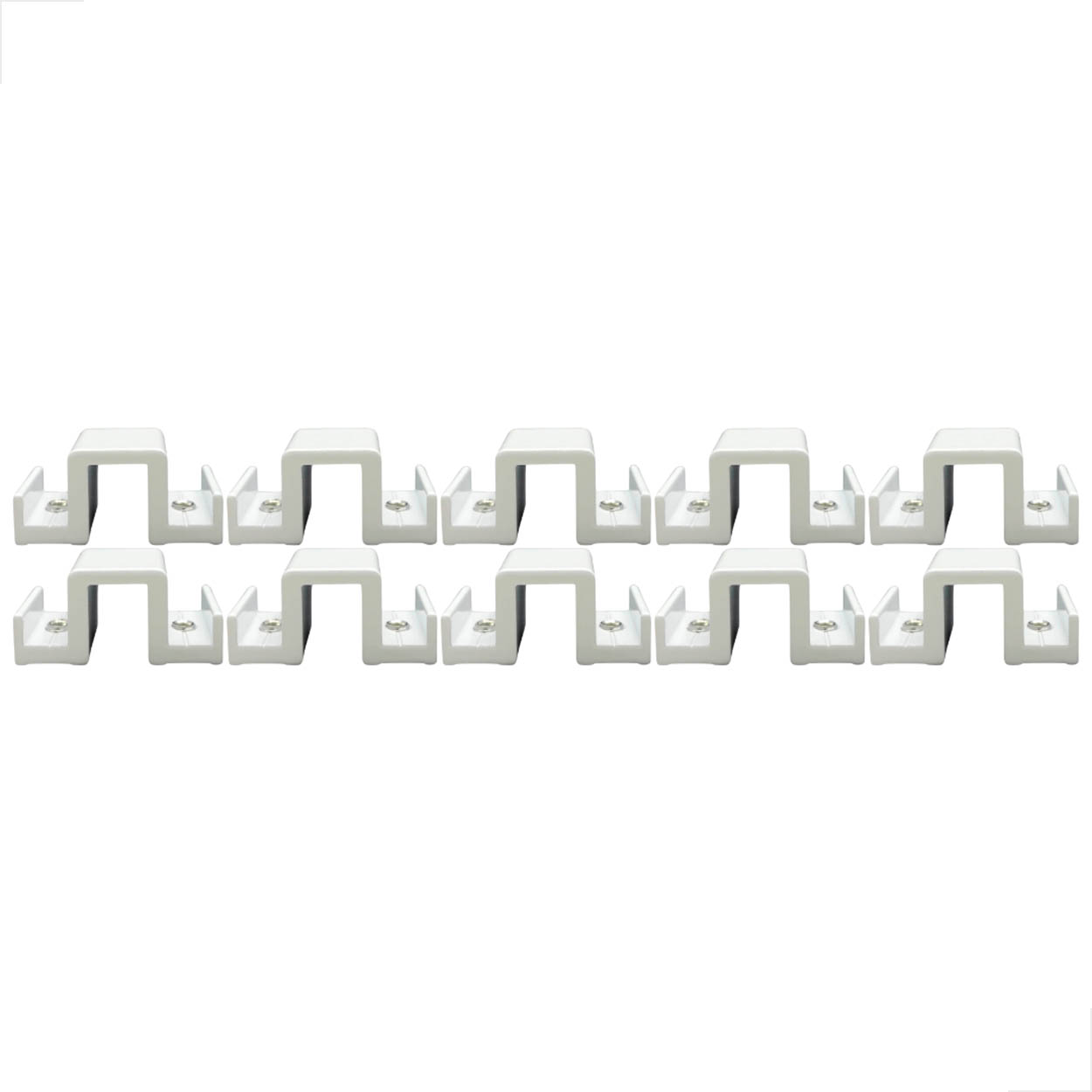 Contra Fecho Lateral Gold importado Con-383 Branco C/ 10un
