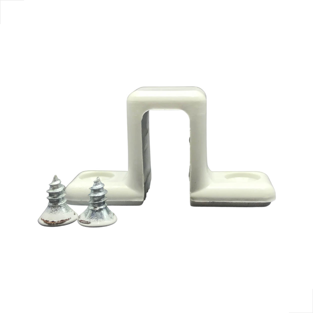 Contra Trinco Capuchinho Fechadura AL1038C Branco