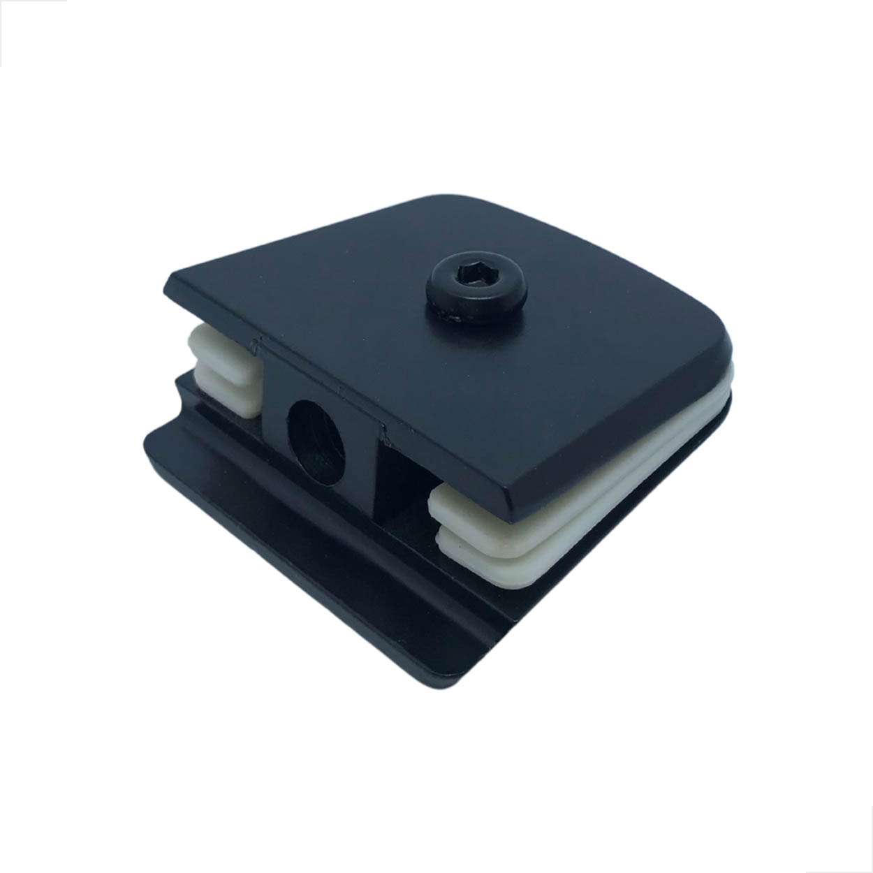 Contra Trinco Para Box De Abrir Metal G1530 - Preto