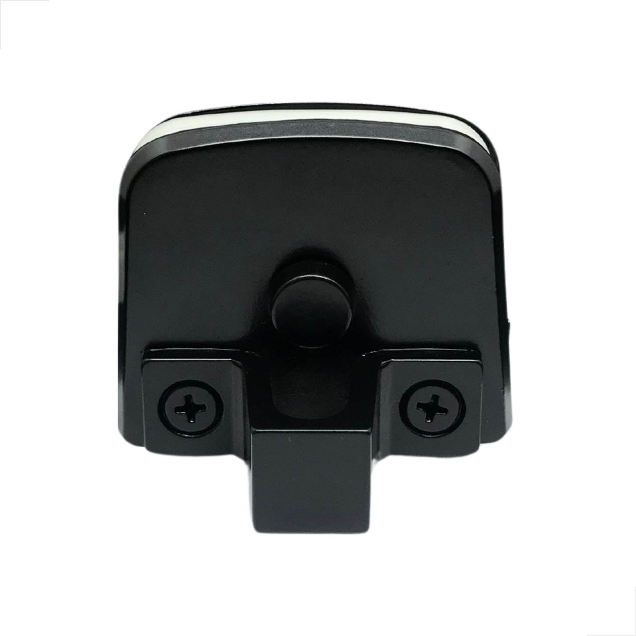 Contra Trinco Vidro Vidro Para Trinco 1335C Zamac Preto