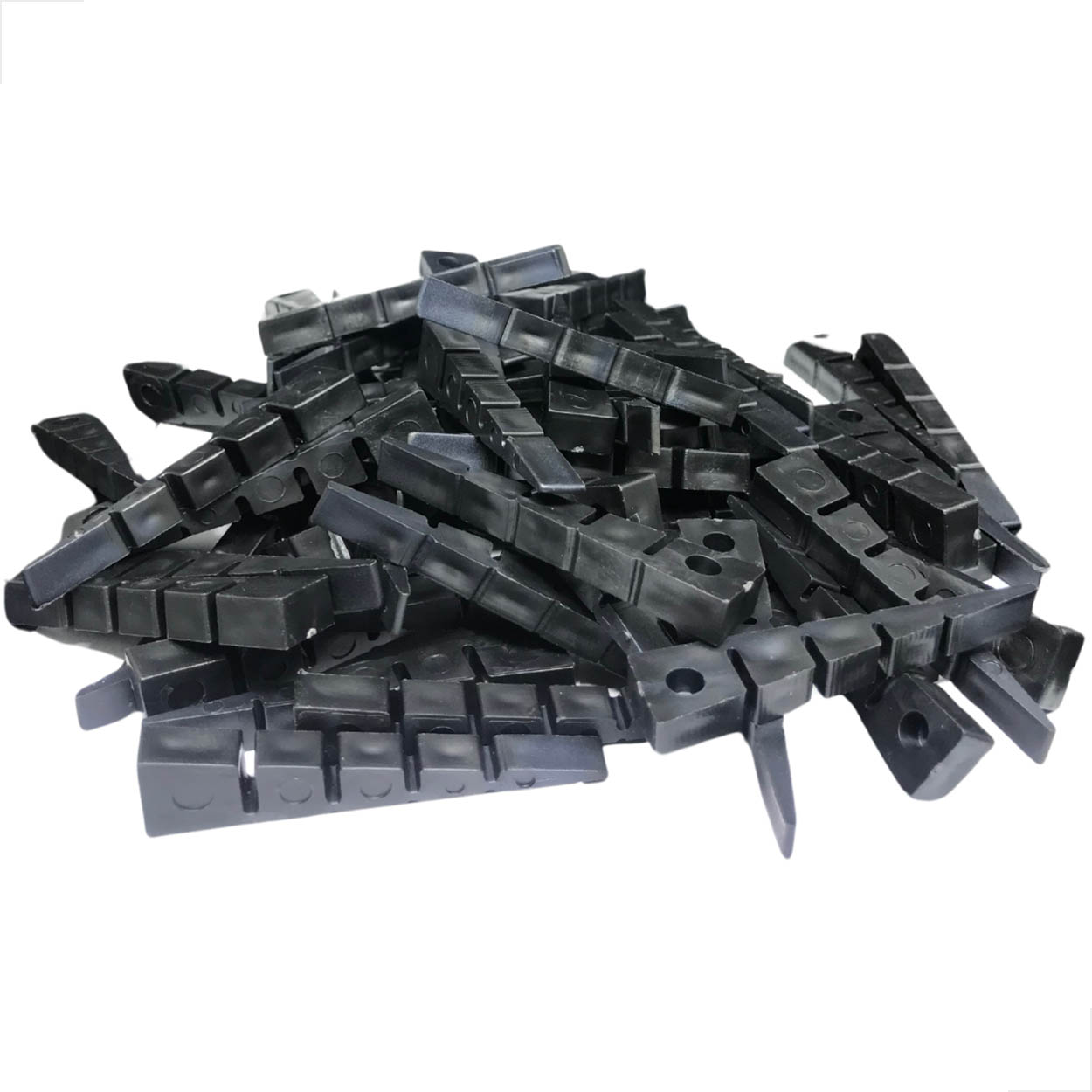 Cunha De Regulagem Para Portas Box Janelas 8mm 100Pçs Preto