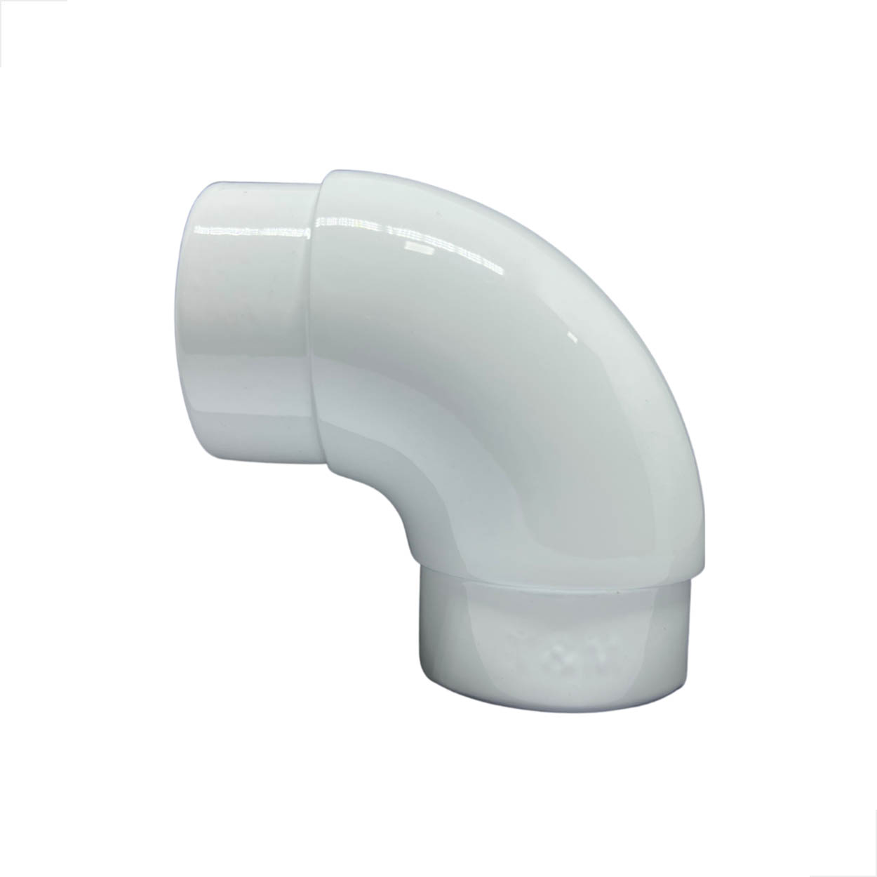 Curva Fixa 90º CR02 Tubo 2 Polegadas - Branco