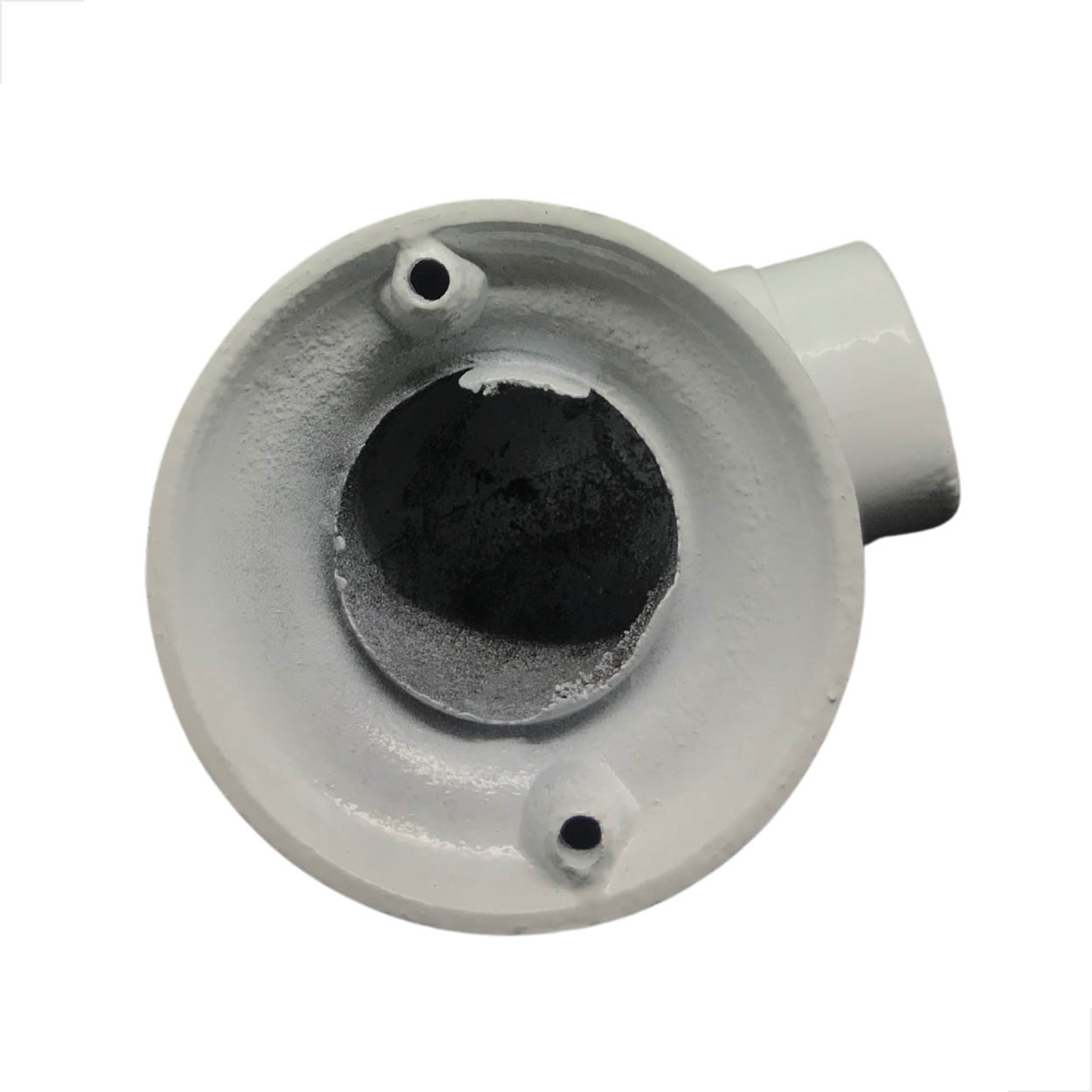 Curva Para Alvenaria Para Tubo 90º Alumínio Corrimão Branco