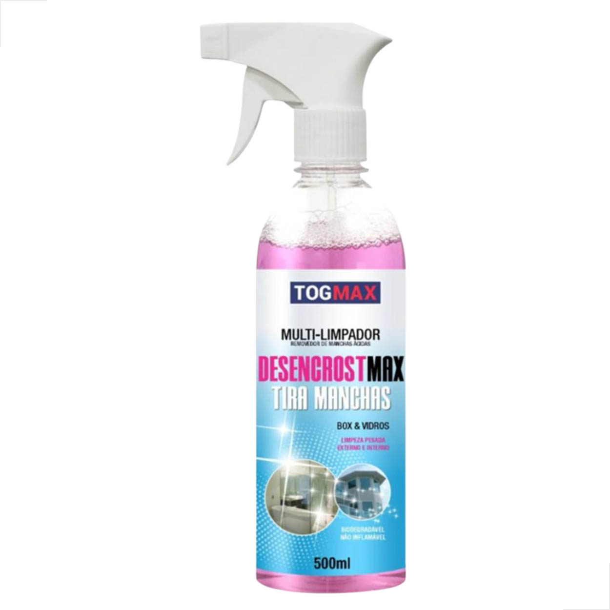 Desencrost Limpeza Profunda Tira Manchas De Vidros 500ml