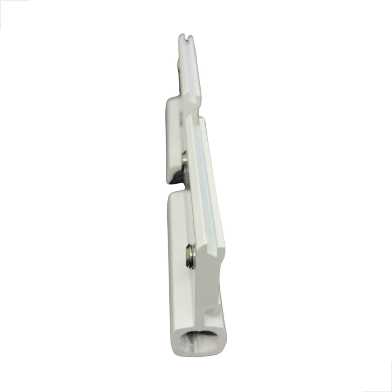 Dobradiça 02 Abas Linha30 Porta Alúminio Dob751 2pçs Branco