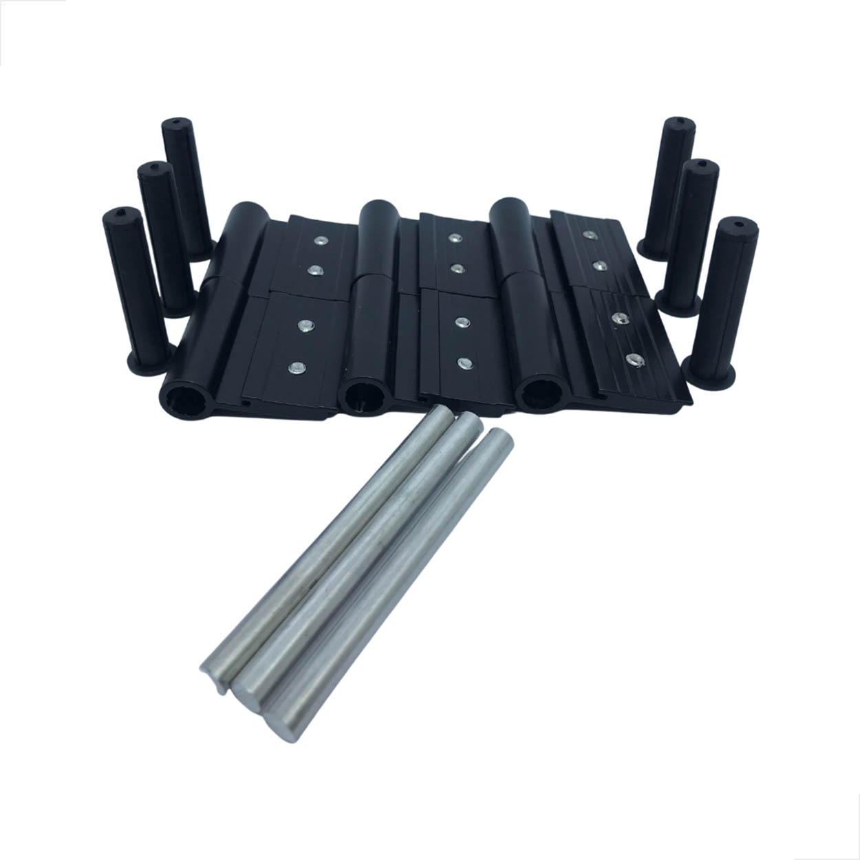 Dobradiça 2 Abas Dob - 798 P/ Porta Linha Gold C/3PCS Preto