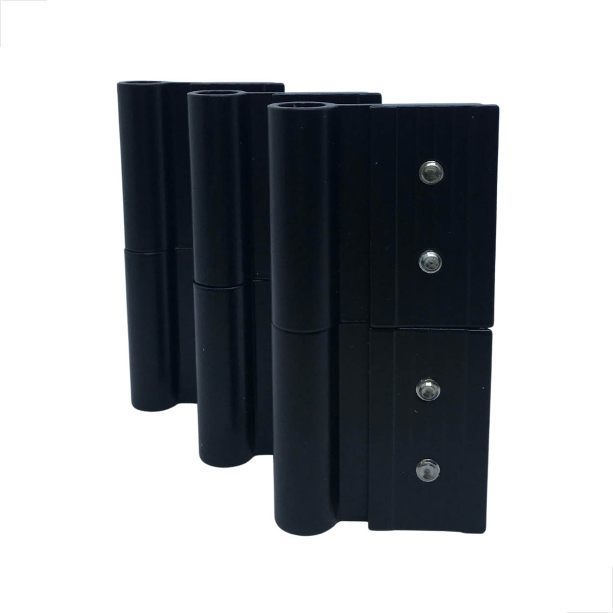 Dobradiça 2 Abas Dob - 798 P/ Porta Linha Gold C/3PCS Preto