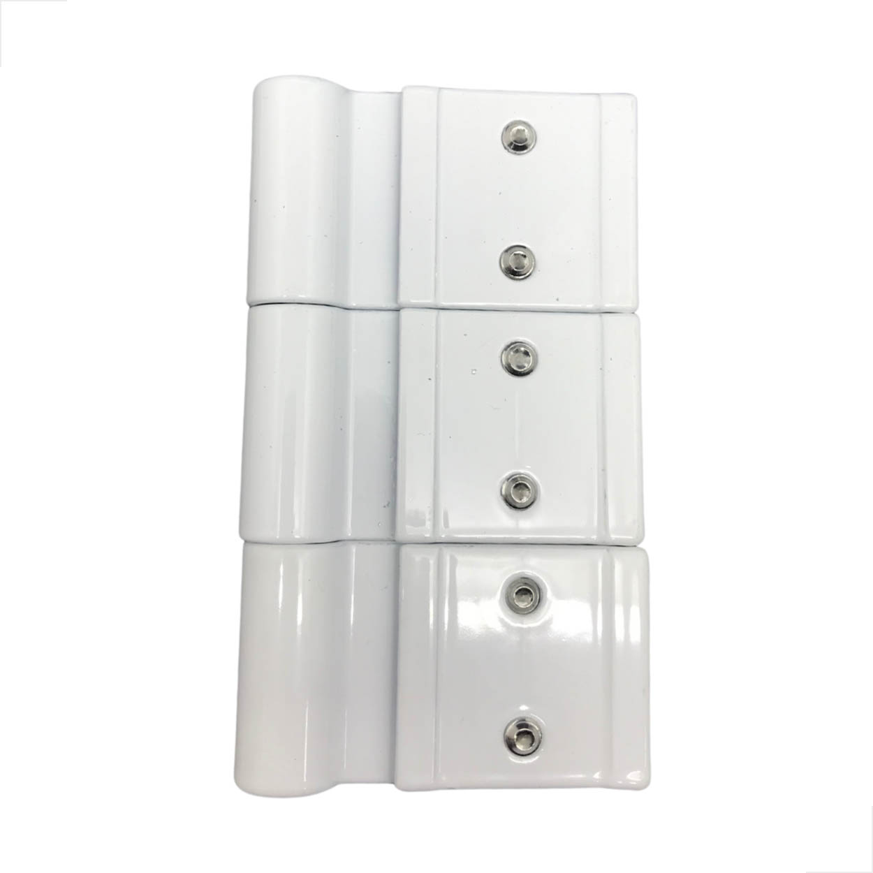 Dobradiça 03 Abas Linha45 Dob-704 Portas Alumínio Branco C/3